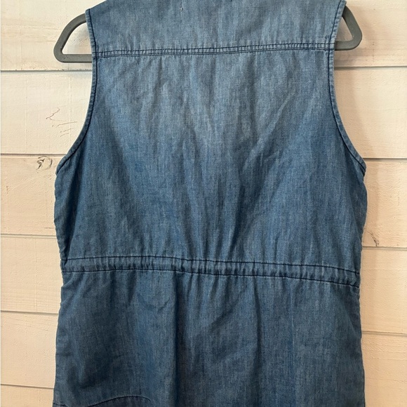 Max Jeans Utility DenimVest NWT Linen CottonDrawstring Waist Pockets
Medium NEW - Picture 7 of 11